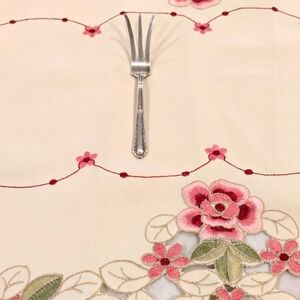 Marianne Silver Plate Lemon  Fork 5".